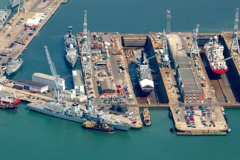 Файл:Aerial Photograph of Portsmouth Dockyard and Surroundin