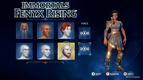 Immortals Fenyx Rising Gameplay - All Character Creator & Cu