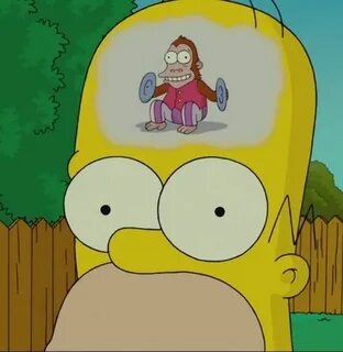 Pin by Yetuka on PiCS 19. 2.0 Homer brain, Simpsons meme, Ho