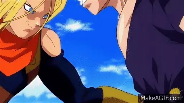 Android 18 absorbed gif 7 " GIF Images Download