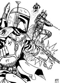 Boba Fett Coloring Pages - Best Coloring Pages For Kids