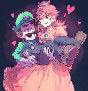 Cute Luaisy by Atsuko 🎨 🖌 #WeAreDaisy #PrincessDaisy #Luigi 