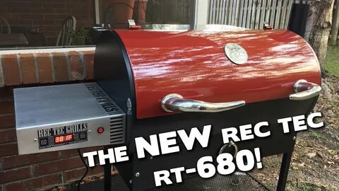 The NEW REC TEC RT-680 Pellet Grill! Unboxing and Review - Y