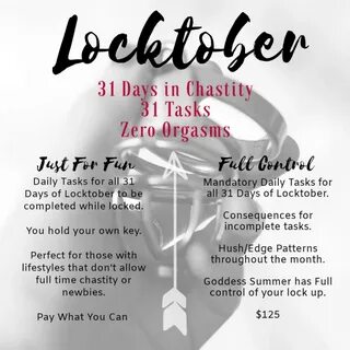 Locktober Chastity