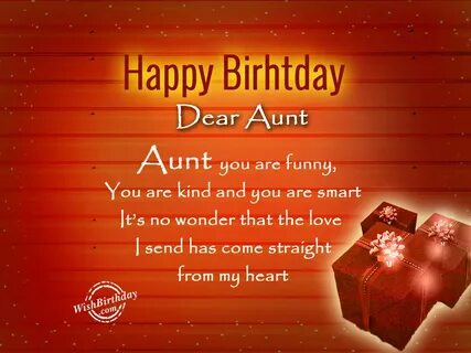 Auntie you are funny - Birthday Wishes, Happy Birthday Pictu