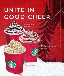 Celebrating Christmas with Starbucks!