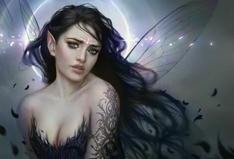 Dark Fairy by Selenada on deviantART Dark fairy, Fairy pictu