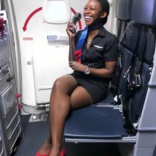 Ebony air stewardess - 68 Pics xHamster