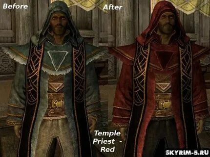 Ретекстур брони и одежды из Dragonborn для игры Skyrim Скайр
