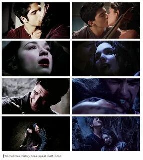 Allison+Scott and Paige+Derek teen wolf, allison y scott и p