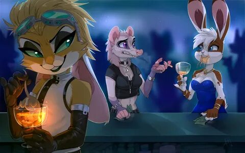 Lily's Favorite Bar (Vore Warning!) by Skeleion Furry art, F