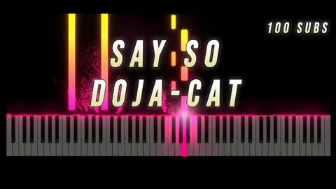 Say so Doja Cat Piano Tutorial EASY By Express Piano - YouTu