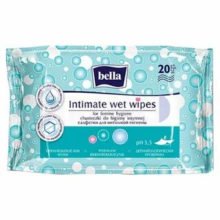 Влажные салфетки для интимной гигиены Bella Intimate Wet Wip
