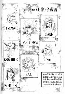 Seven deadly sins wanted poster Fond d'ecran dessin, Nanatsu