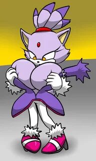 The Big ImageBoard (TBIB) - blaze the cat breast expansion b