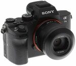 Sony A7II Review -- front top view with FE 24-70 F4 lens Cam