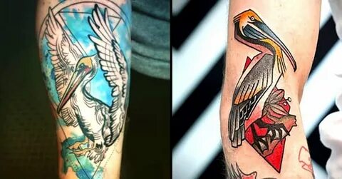 15 Splendid Pelican Tattoos * Tattoodo