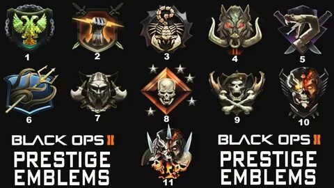 Cod Black Ops Prestige Emblems