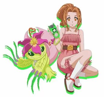 Mimi & Palmon Digimon, Digimon adventure, Digimon tamers