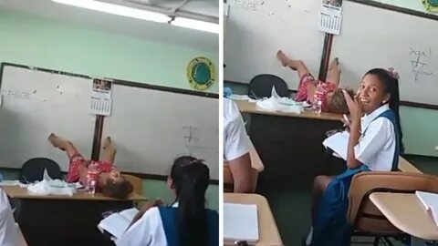 Esta profesora desató la polémica por enseñar a dar a luz en clase (VIDEO) 
