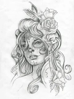 Pin by Steve Cavill on tattoo ideas Skull girl tattoo, Girls