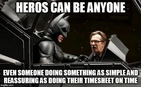 HEROS CAN BE ANYONE EVEN SOMEONE DOING SOMETHING AS SIMPLE A