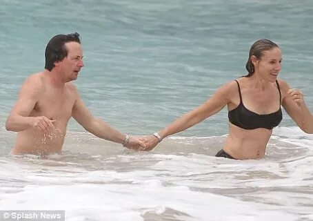 Michael J Fox enjoys rest and relaxation in St Barts with hi