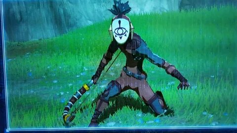 Front view of the Yiga archer, they're always hiding in the 
