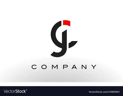 Jc logo letter design Royalty Free Vector Image