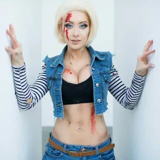 Android 18 "Dragon Ballz Cosplay" by Kate Sarkissian - Imgur