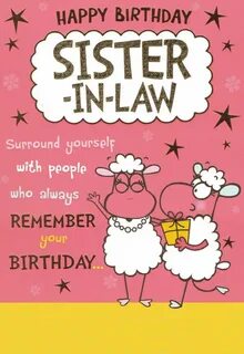 Happy Birthday Sister In Law Funny - Best Happy Birthday Wis
