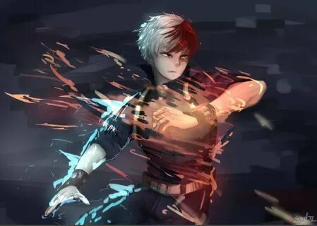 Shoto Todoroki Fan Art My Hero Academia Amino