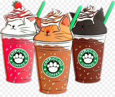 Starbucks clipart cat, Starbucks cat Transparent FREE for do
