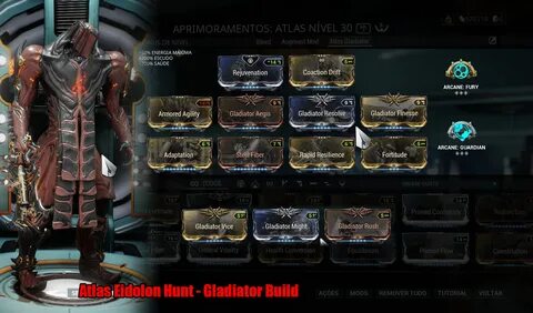 Atlas + Redeemer Prime Eidolon Hunt - Gladiator Build - Play