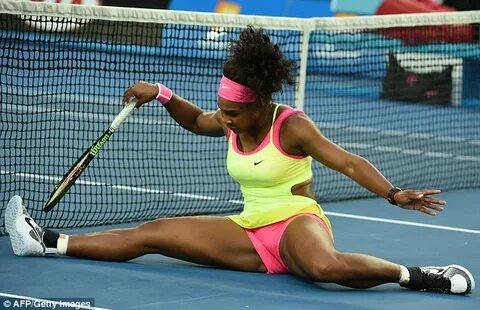 Serena Williams beats Alison Van Uytvanck at Australian Open