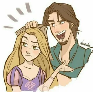 Rapunzel and Flynn Fan Art #disney #fanart #disneyfanart Dis