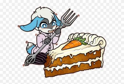 The Perfect Carrot Cake - Cartoon - Free Transparent PNG Cli