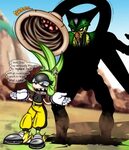 Cell Absorbs Surge! 1/2 by SoleSwallower on DeviantArt