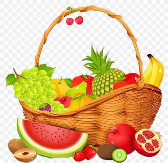 Vegetable Basket Clipart