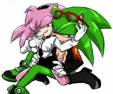 Scourge x rosy Rosy the rascal, Sonic and amy, Sonic fan cha