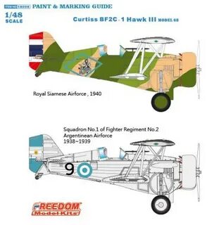 1/48 - Curtiss BF2C-1 Hawk III Model 68 by Freedom Model Kit