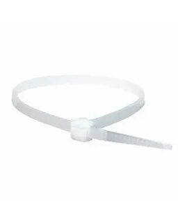 10" White Zip Ties - Pack of 100