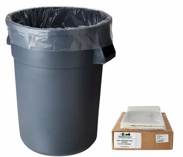 25 Count Plasticplace 95-96 Gallon Garbage Can Liners Heavy 