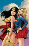 Ww and supergirl Wonder woman, Girl superhero, Supergirl