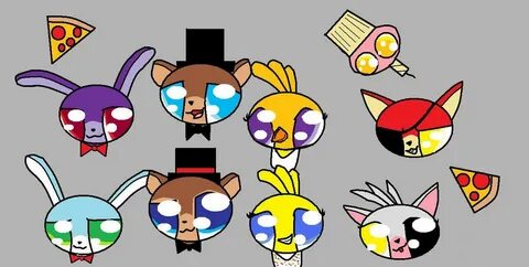 My FNaF cute drawing from power puff girls by silverstorm930
