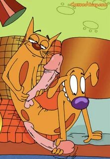 Xbooru - boner cat catdog catdog (series) dog handjob mastur