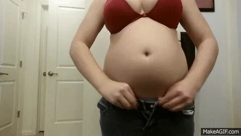 Chubby Girl Gained A Lot And Tight Clothing on Make a GIF