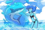 Headcanon: Lapis gets along well with sharks Steven Universe