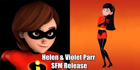 SFM Helen & Violet Parr Download by JawSFM -- Fur Affinity d