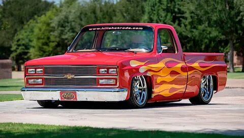 Are Flames Still Cool? Project Red Rocker 1985 Chevy Pickup 